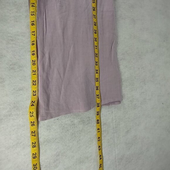 Ninexis Womens Lavender Cotton Linen Elastic Waist Lounge Pants Size Small (NWT) - Picture 7 of 10